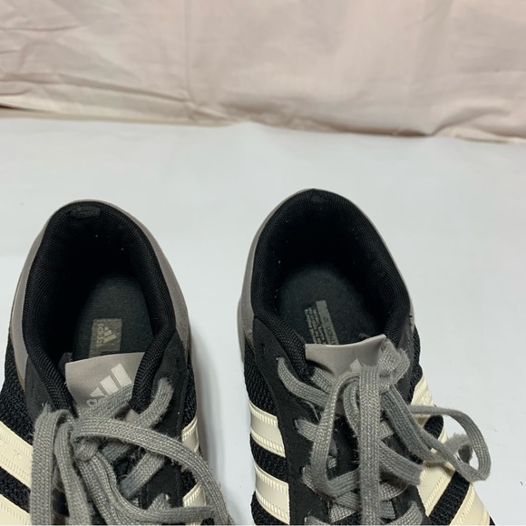 Adidas Mens Marathon 10 AdiPRENE Sneakers Size US 8 Black/white - Picture 12 of 14